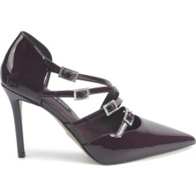 Nine West Julınt 5pr Bordo Kadın Topuklu Ayakkabı