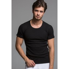 Pure Erkek Termal Kısa Kol Içlik Siyah (HZT20004-R001)