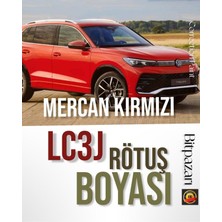 Tiguan , T-Roc , Taigo, Mercan Kırmızı LC3J - Profesyonel Rötüş Boyası - Taş Izi ve Çizik Giderici