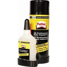 Pattex-2k - Hızlı Yapıstırıcı + Mdf Yapıstırıcı 200 ml Pattex