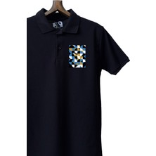 Modrenza Siyah  Tasarım Polo Yaka