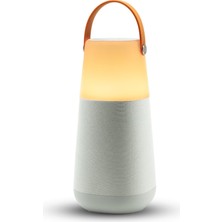 Audio Bright Max - Taşınabilir, Suya Dayanıklı, Işıklı 360 Derece Bluetooth Hoparlör, Aydınlatma, Atmosferik Sesler, Çoklu Senkronizasyon Teknolojisi ve Şarj Edilebilir Pil ile