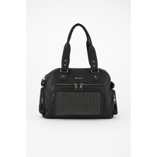 Louisiana Polo Bolsas Kadın Omuz Çanta Siyah 1036