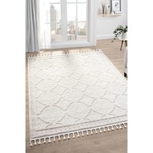 Bukleli Dokuma Halı Oturma Odası Salon Halısı