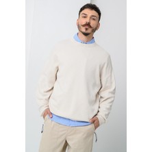 Jack & Jones Jcosıgnal Knıt Crew Neck Rainy Day 12283545-RA