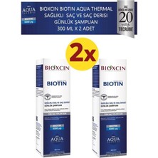 Biotin Aqua Termal Şampuan 300 ml x 2 Adet