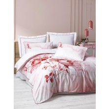 Çift Kişilik Elit Saten Nev Takımı Gules Kırmızı