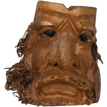 Küllük Ahşap Dekoratif Kül Tablası El Yapımı