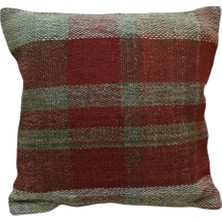 Yeni El Dokuma Dekoratif Kilim Kırlent Yastık Kılıfı 6011