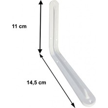 Raf Altı 5x6 mm Beyaz