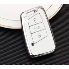 Volkswagen Seat Skoda Anahtar Kılıfı Sustasız Model