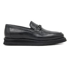Luciano Bellini E4204 Erkek Loafer Ayakkabı - Siyah