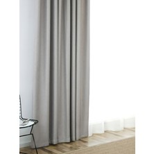 Koyu Krem - Düz Fon Perde - Pilesiz Düz Dikim - PL45