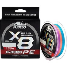 Fubelo Braid Line 8x Multi 150 mt Ip Misina 0,16 mm