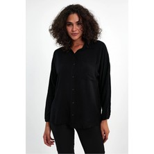 Kadın Oversize Poplin Gömlek