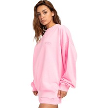 Billabong Ride In Kadın Pembe Sweatshirt