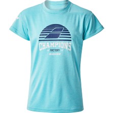 Babolat Exercise Graphic Boy Unisex Çocuk Mavi Tişört
