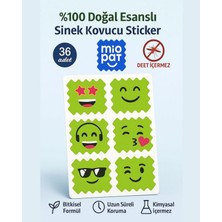 Miopat Sinek Kovucu Sticker %100 Doğal Bitkisel Uçucu Yağlı,emojiler, Kahramanlar