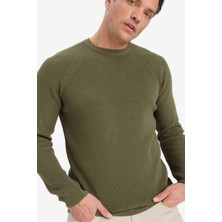 DeFacto Standart Fit Bisiklet Yaka Basic Uzun Kollu Triko Kazak A8458AX25WN