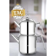 Taç Hera Jumbo Çaydanlık Takımı Platin 5923