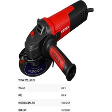 Rodex Avuç Taşlama Makinası 600W RDX1031