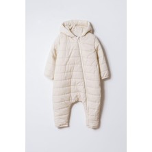 Yeni Trend Lüks Kapitone Leader Sade/şık Tek Fermuarlı Astronot/ Kozmonot -Tulum