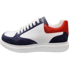 Büyük Beden Beyaz Erkek Ayakkabı