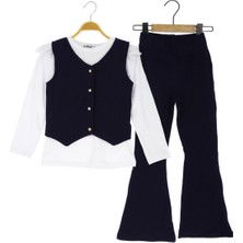 Kız Çocuk Takım Yelekli