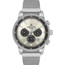 Daniel Klein DKE.1.10689-3 Exclusive Fonksiyonlar Aktif  Hasır Kordon Metalik Renk Erkek Kol Saati