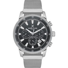 Daniel Klein DKE.1.10689-1 Exclusive Fonksiyonlar Aktif  Hasır Kordon Metalik Renk Erkek Kol Saati