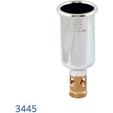 Yıldız Gaz Armatürleri Tavlama Başlığı (Kromlu) 45 mm