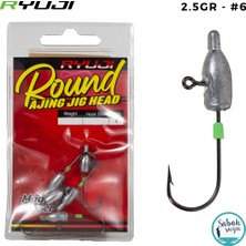 Ryuji Round Ajing Jighead 2.5gr #6 (5 Adet)