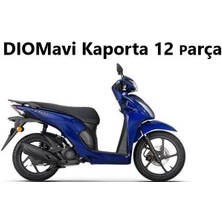 Motobisavm Kaporta Set Dıo Mavi