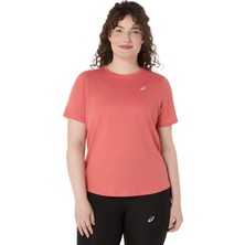 Asics Asics Core Ss Top Kadın Açık Kahvrerengi Kısa Kollu Tshirt 2012D170-702