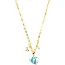 Balık Kolye - Altın