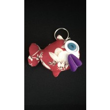 El Işi Kumaş Dokuma Anahtarlık