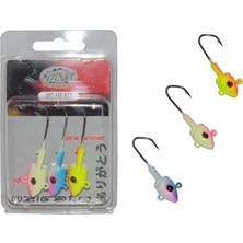 Mutant 6412 Jig Head Rigato Body 3'lü Mix Set Çift Yönlü Jig Head