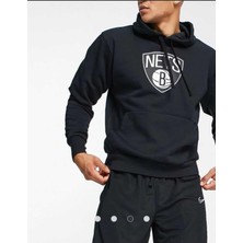 Brooklyn Nets Mens Fleece Pullover Essential Erkek Sweatshirt Cng Store®