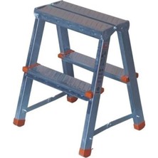 2+2 Basamaklı Çift Çıkışlı Galvanizli Profil Merdiven | Ev, Bahçe, Iş Yeri Için
