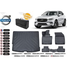 Volvo XC60 2022 Model Bagaj Havuzu+4d Araca Özel Havuzlu Paspas Takımıı Rice