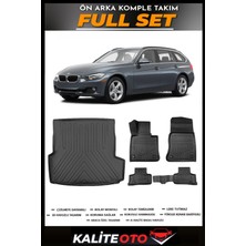 Bmw 3 Serisi F30 Stw Bagaj Havuzu+4.5d Havuzlu Paspas Seti 2017 Model