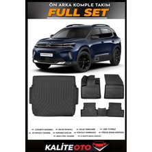 Citroen C5 Aircross Üst Bagaj Havuzu+4.5d Havuzlu Paspas Seti 2024 Model