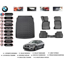 Bmw 5 Serisi F10 2012 Model Bagaj Havuzu Araca Özel Paspas Takımı Prrox