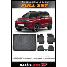 Citroen C3 Aircross Üst Kademe Bagaj Havuzu+4.5d Havuzlu Paspas Seti 2025 Model