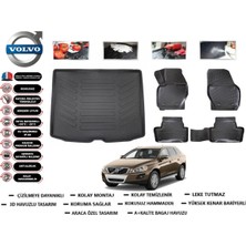 Volvo XC60 2009 Model Bagaj Havuzu Araca Özel Paspas Takımı Flex
