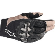 Alpinestars Megawatt Korumalı Motosiklet Eldiveni Siyah  Krem