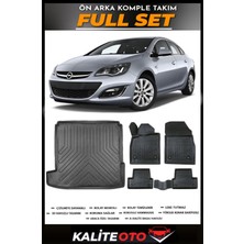 Opel Astra J Sedan 1,4 Bagaj Havuzu+4.5d Havuzlu Paspas Seti 2022 Model