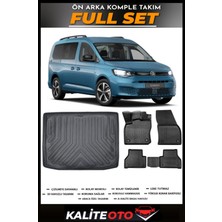 Volkswagen Caddy Bagaj Havuzu+4.5d Havuzlu Paspas Seti 2024 Model