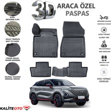 Chery Omoda 5 2023 Model Tam Uyumlu Kokusuz 3D Havuzlu Paspas