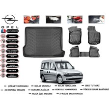 Opel Combo Combi 2008 Model Bagaj Havuzu Araca Özel Paspas Takımı Flex